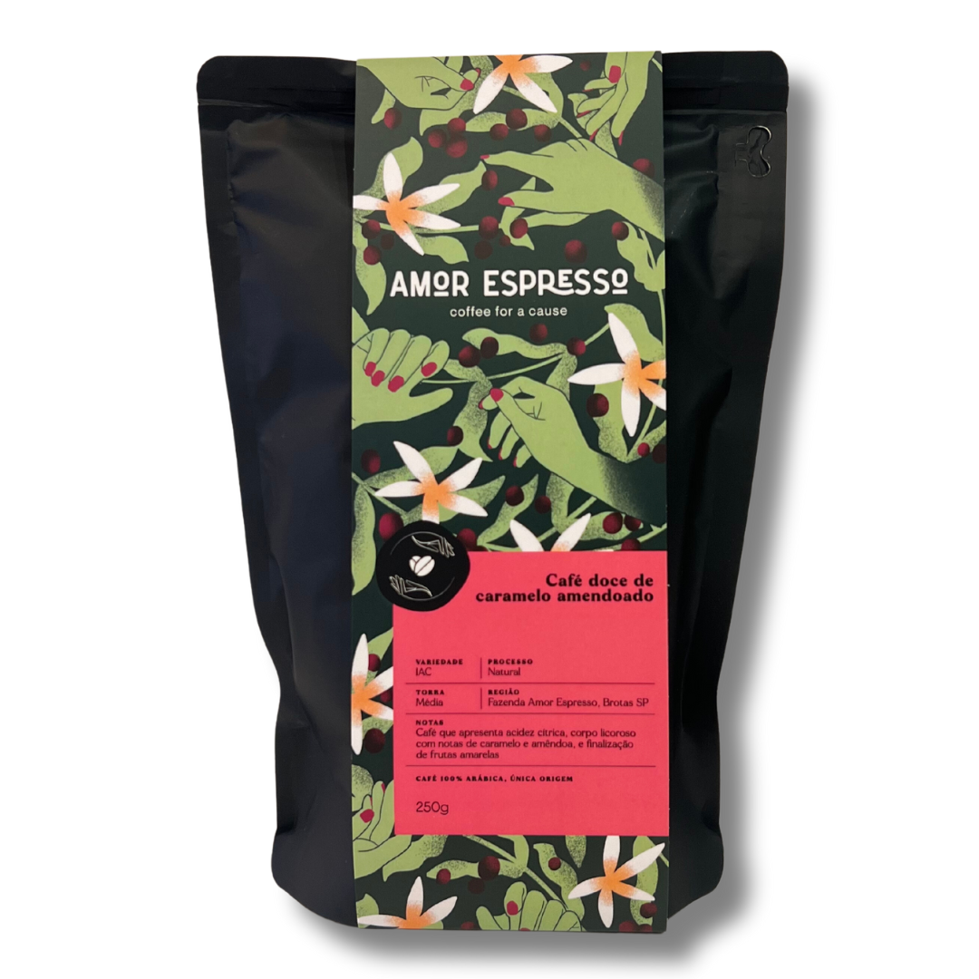 Café Doce de Caramelo Amendoado