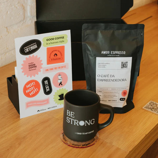 Kit empreededora cafeinada
