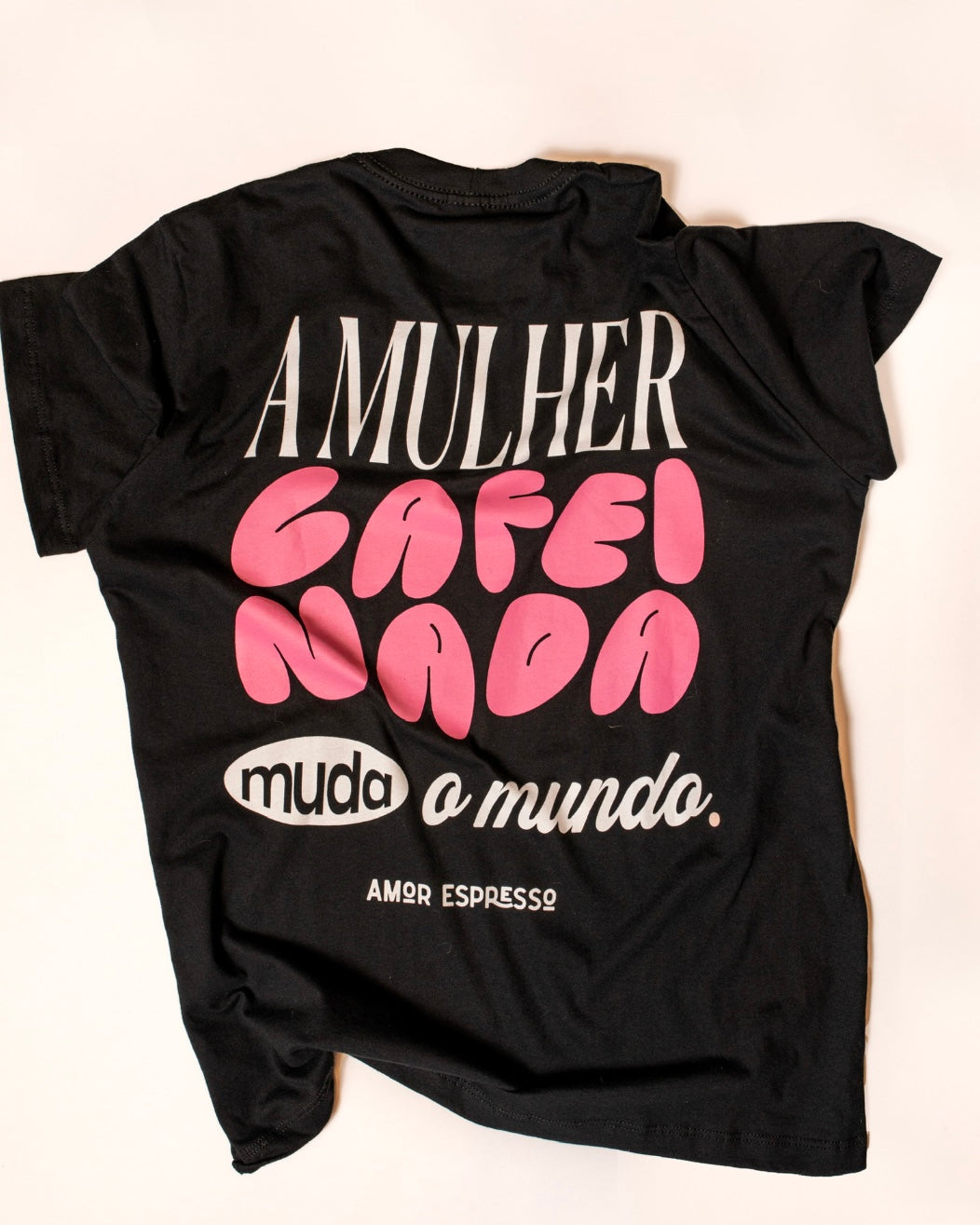 T-shirt cafeinada