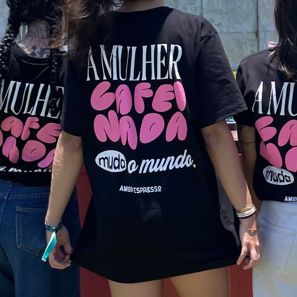 T-shirt cafeinada