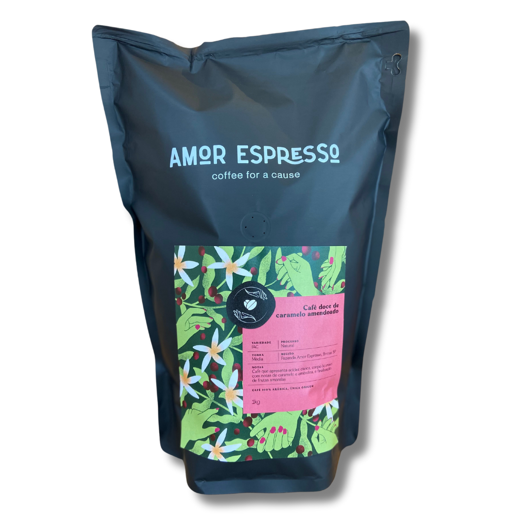Café Doce de Caramelo Amendoado
